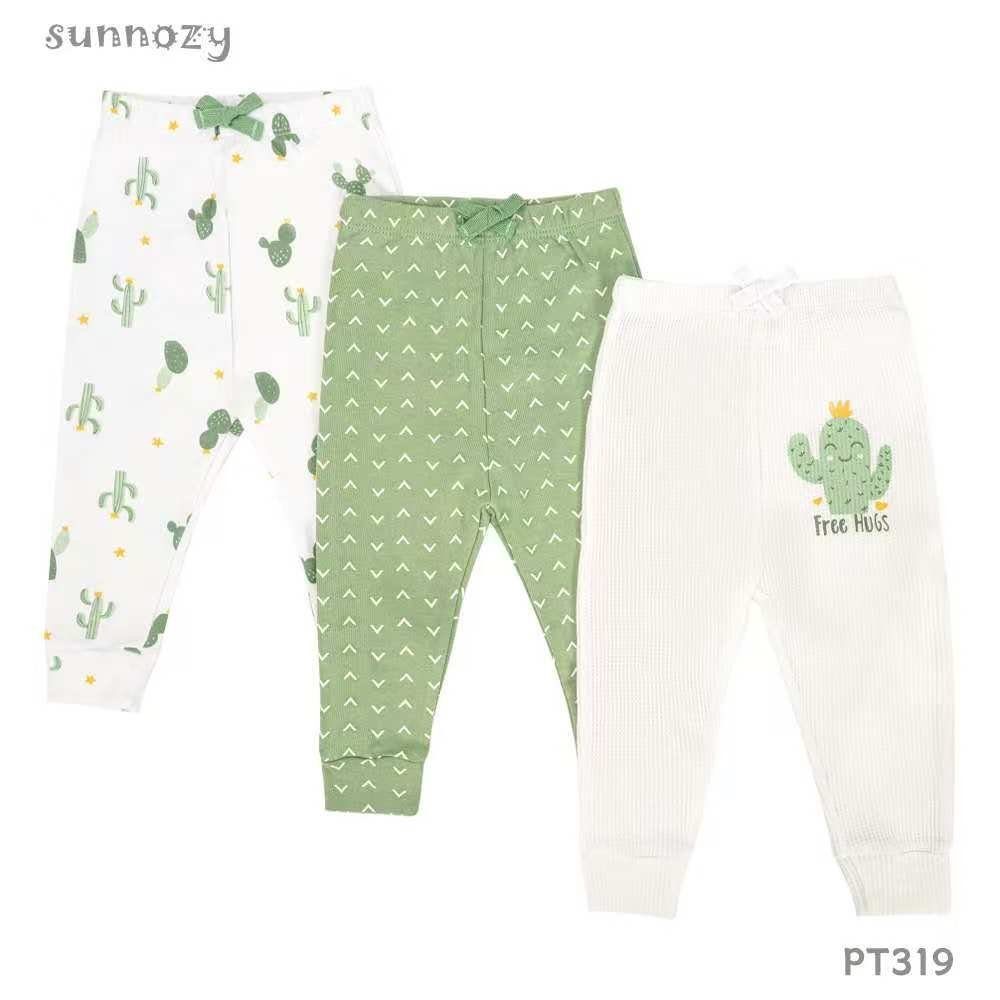 3-Pack Cotton Baby Pants