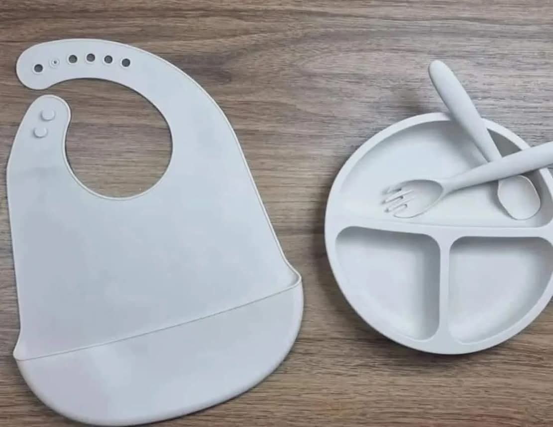 Silicone Baby Feeding Set