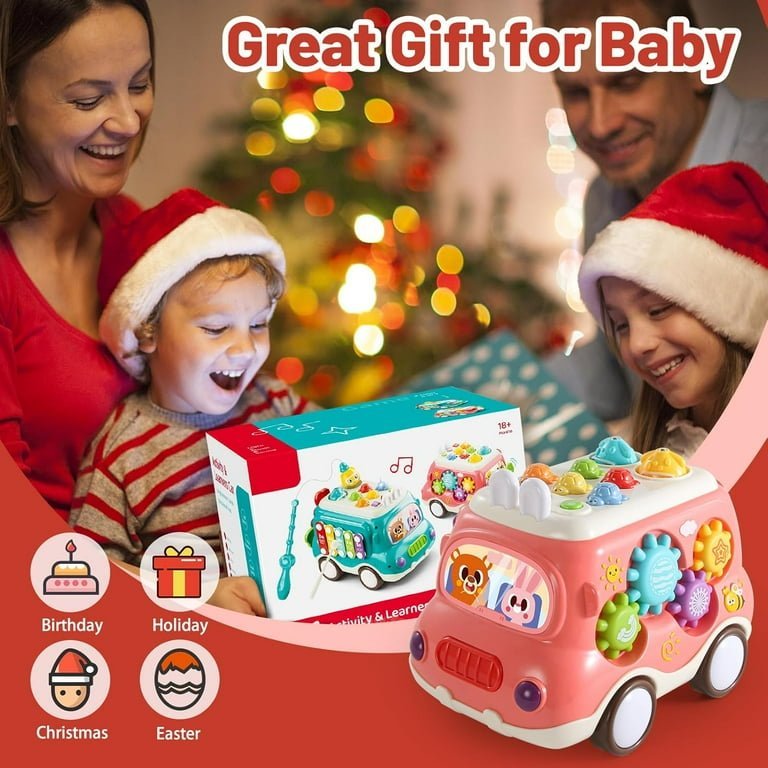 Kids Activity & Learners Car 6in1