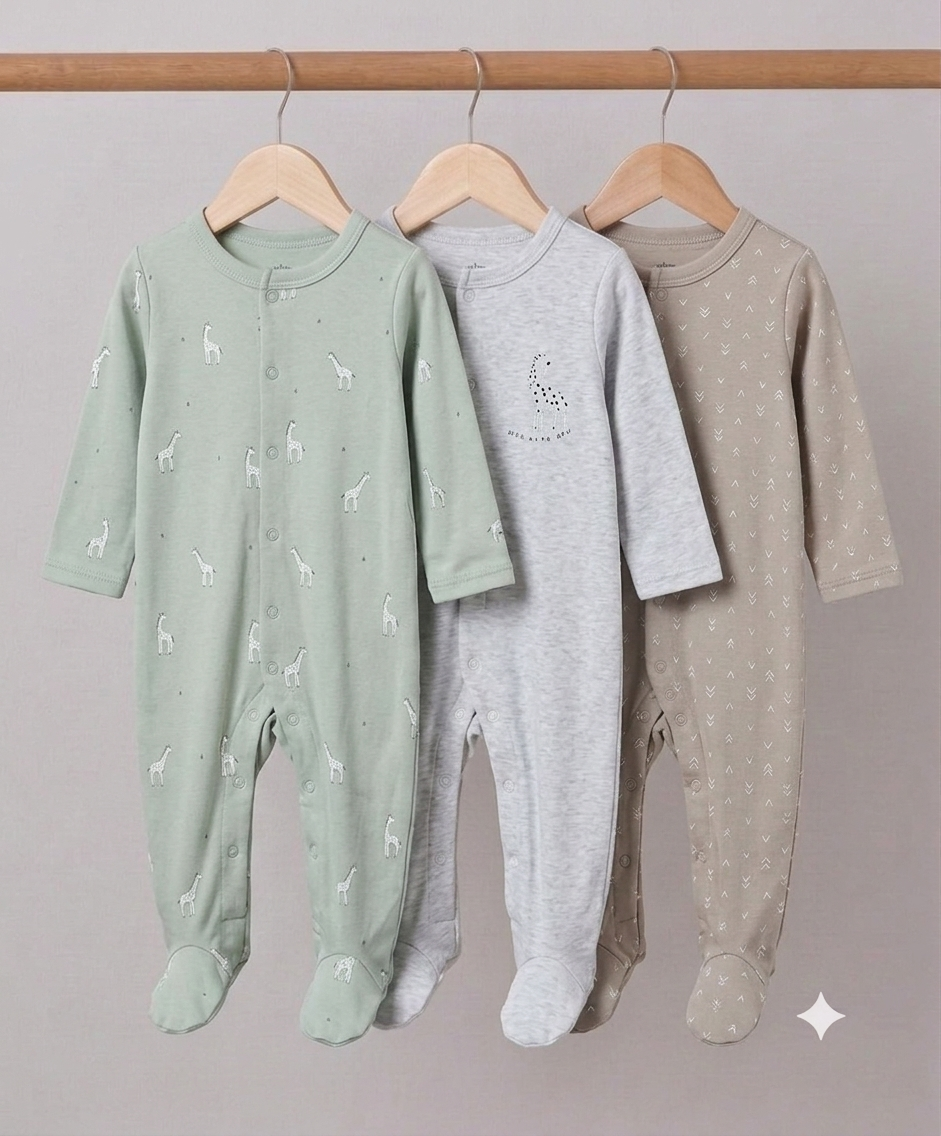 Cotton Overall (3pcs)