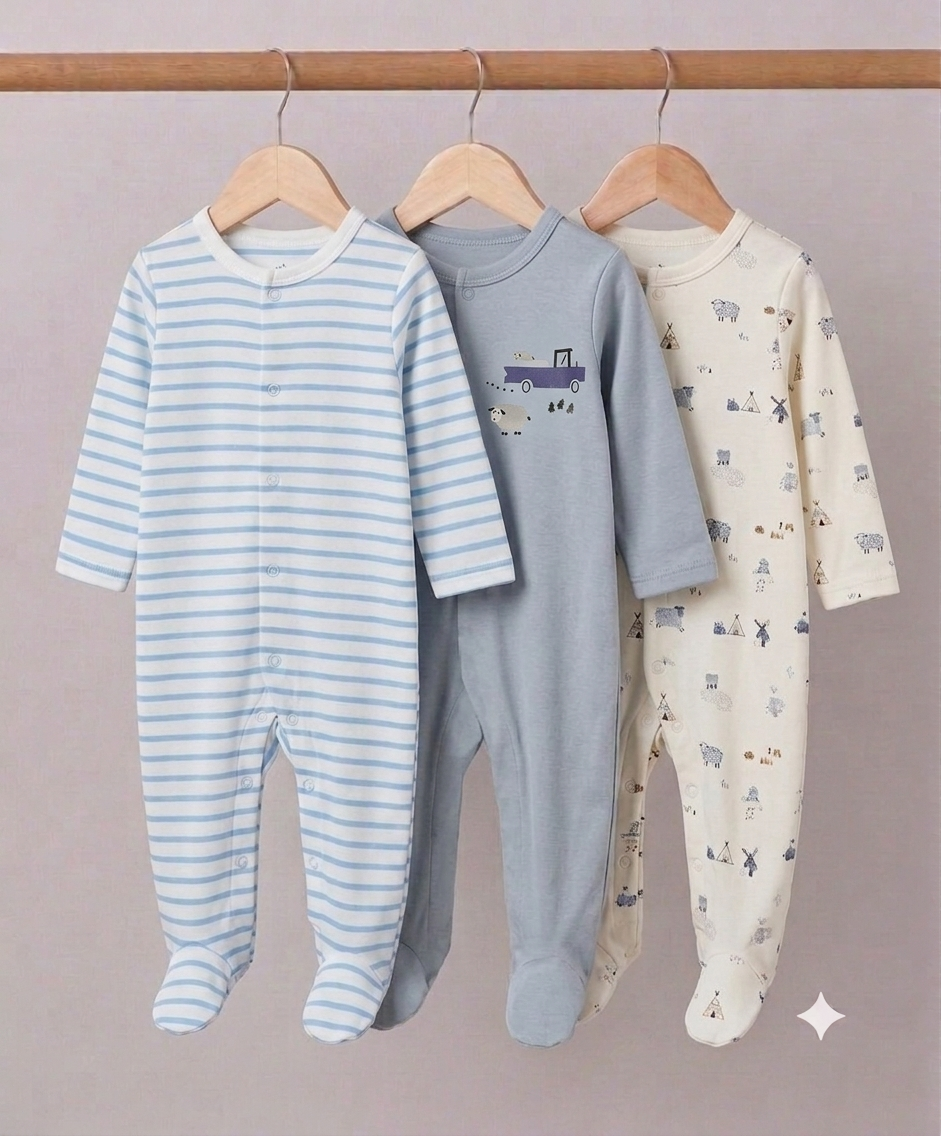 Cotton Overall (3pcs)