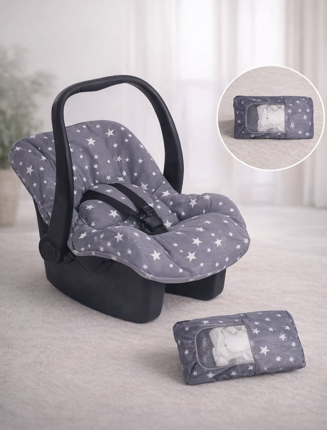 Car Seat Cover & Cushion Set