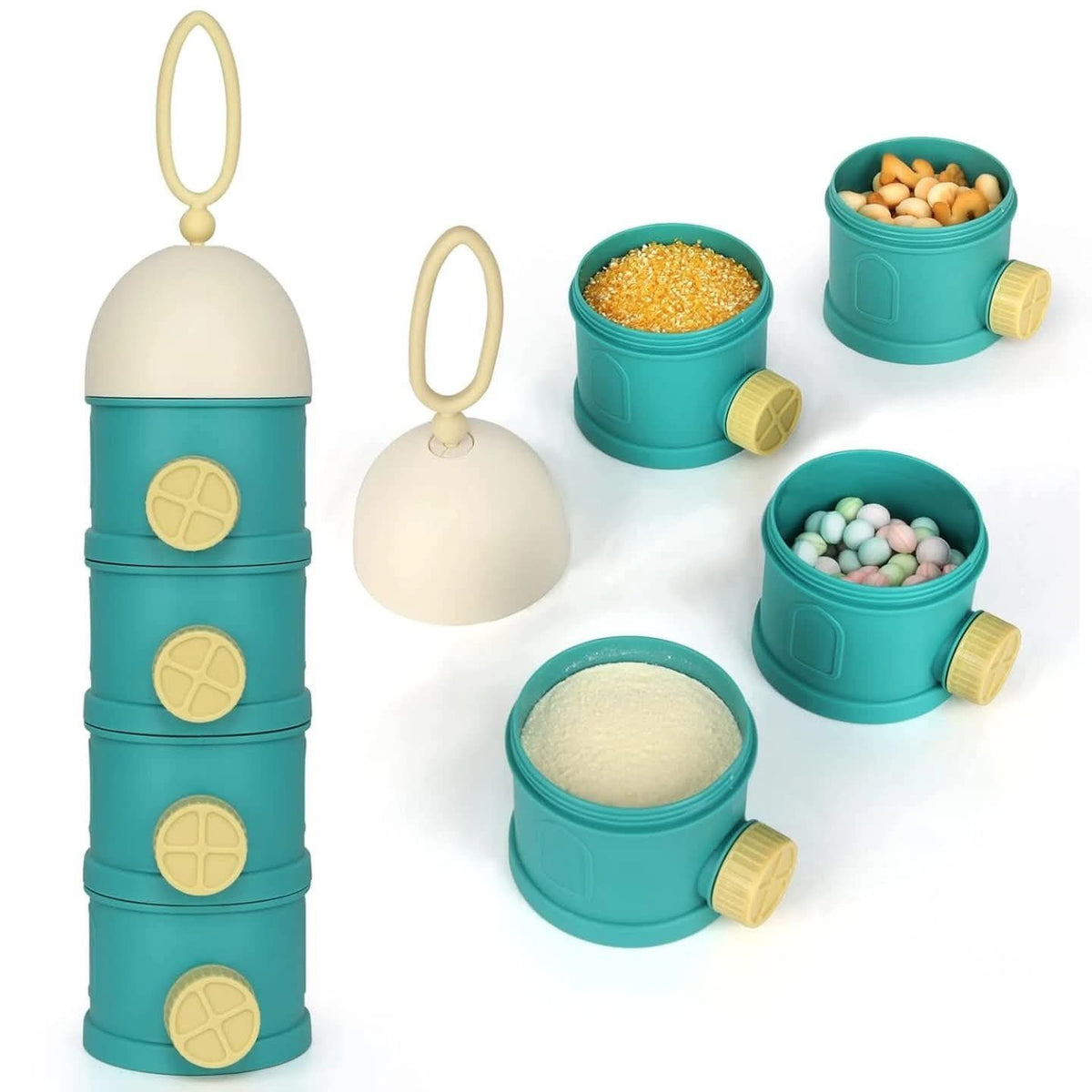 Travel Formula Milk Container (4 Layers)