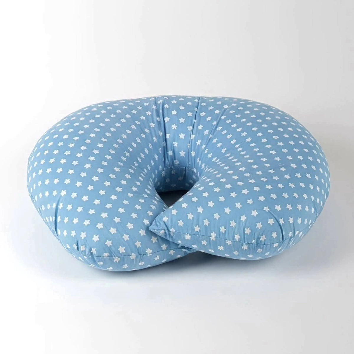 Versatile Crescent-Shaped Pillow