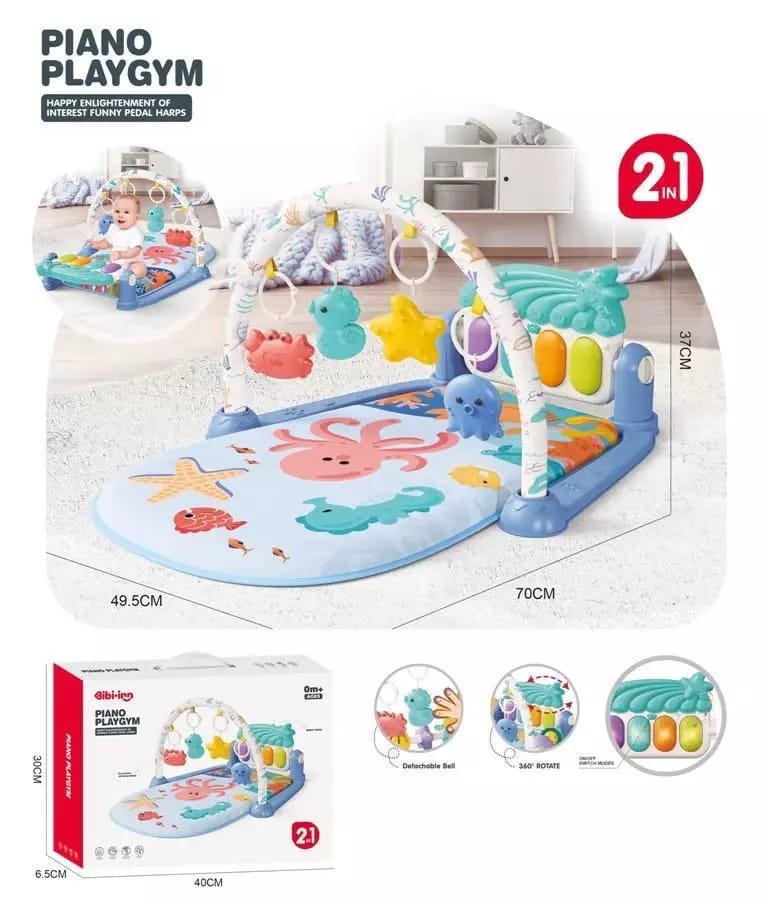 Ocean Adventures 2-in-1 Piano Playgym