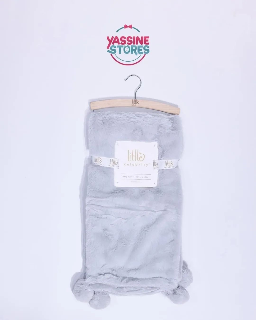 Little Celebrity Faux Fur Baby Blanket
