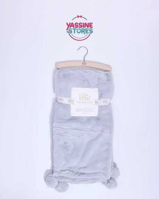 Little Celebrity Faux Fur Baby Blanket