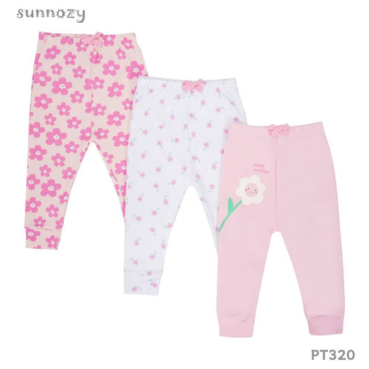 3-Pack Cotton Baby Pants