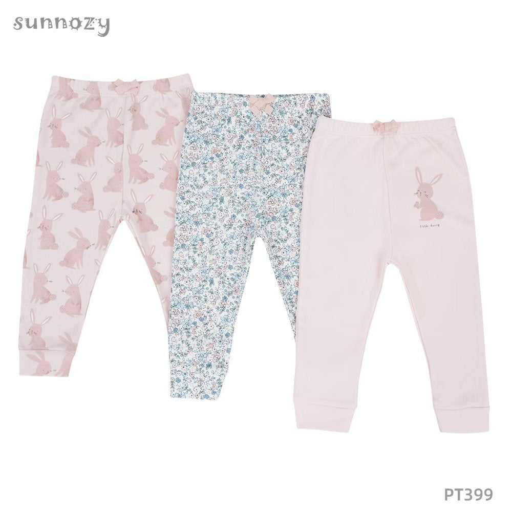 3-Pack Cotton Baby Pants