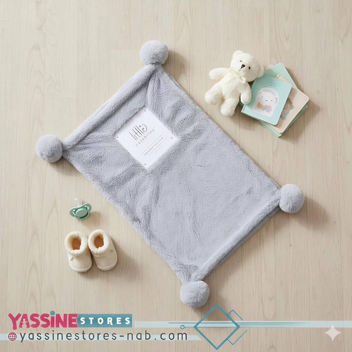 Little Celebrity Faux Fur Baby Blanket