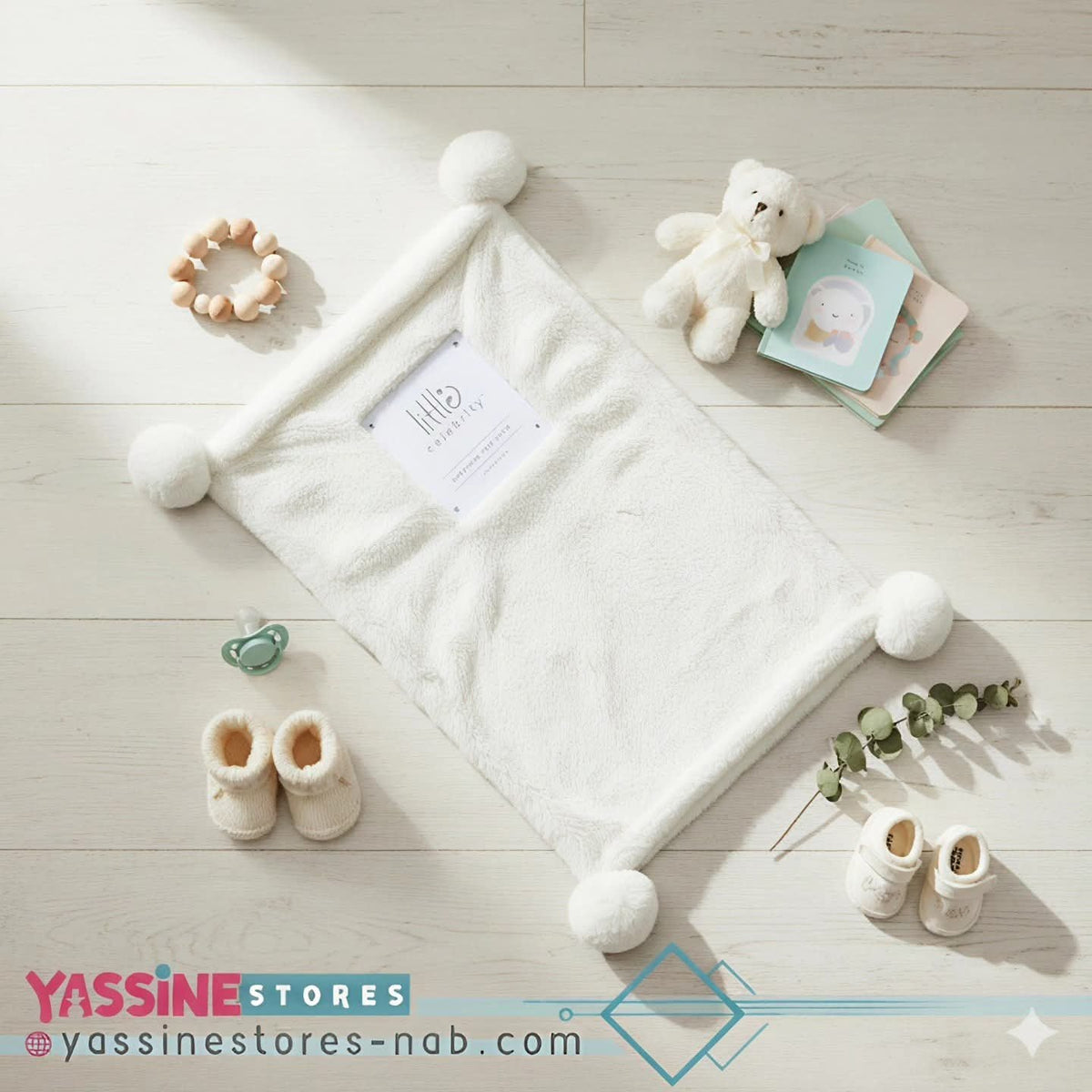 Little Celebrity Faux Fur Baby Blanket