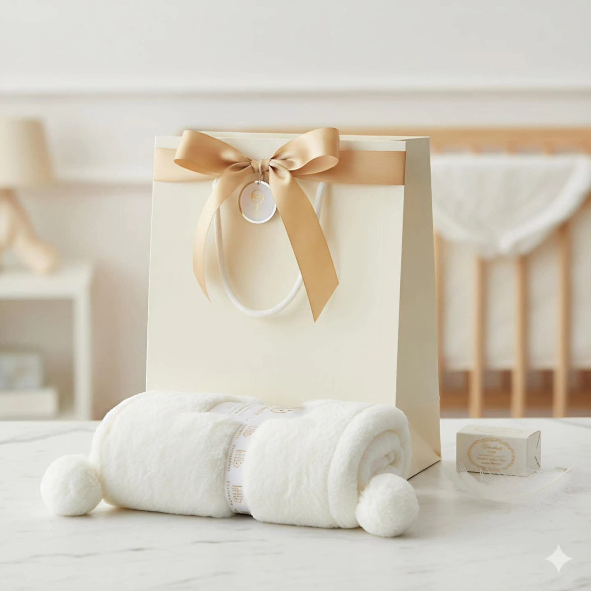Little Celebrity Faux Fur Baby Blanket