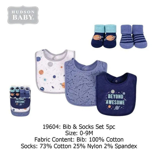Cotton Bibs With Socks
