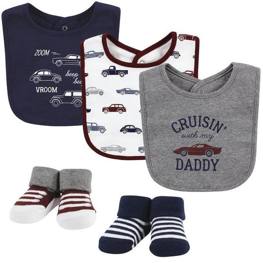 Cotton Bibs With Socks