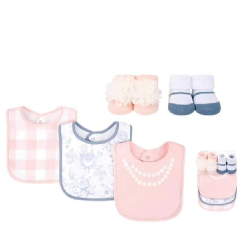 Cotton Bibs With Socks