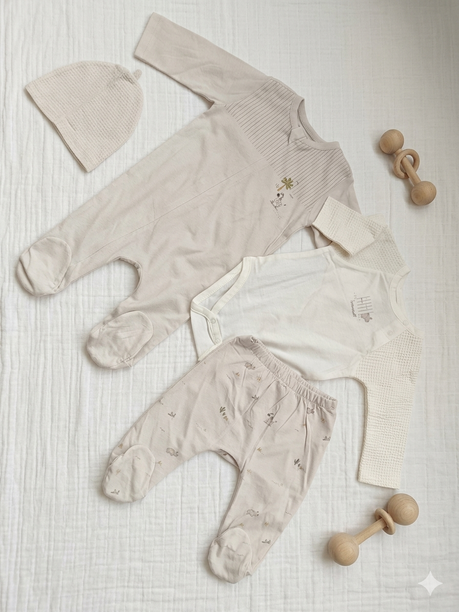 Cotton Set (Set 4 Pcs 0_3M)