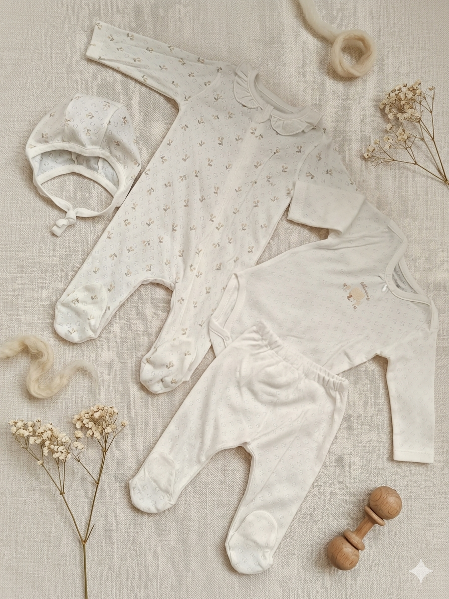 Cotton Set (Set 4 Pcs 0_3M)