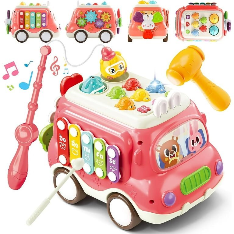 Kids Activity &amp; Learners Car 6in1