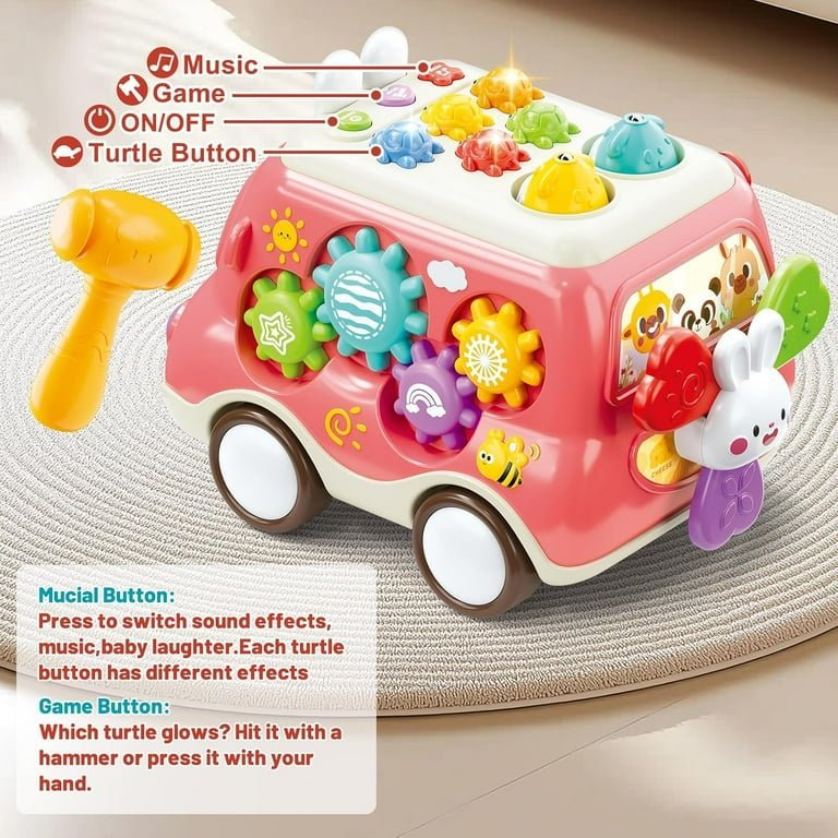 Kids Activity &amp; Learners Car 6in1