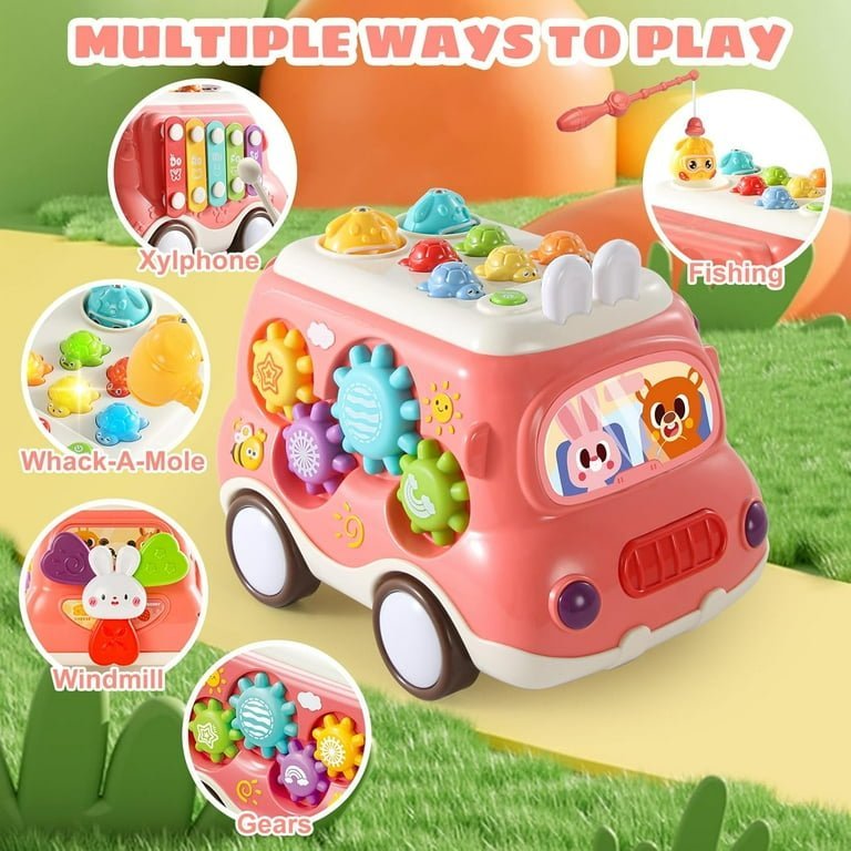 Kids Activity &amp; Learners Car 6in1