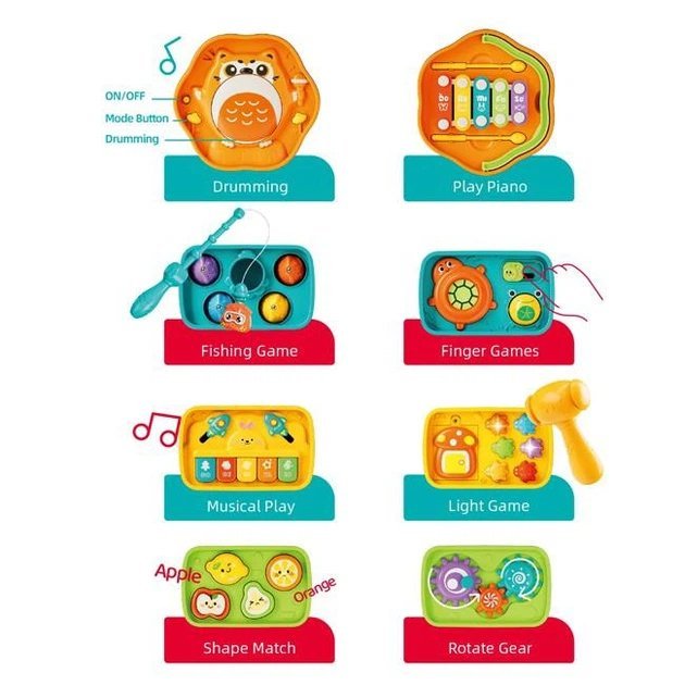 Montessori Musical Toys 8in1
