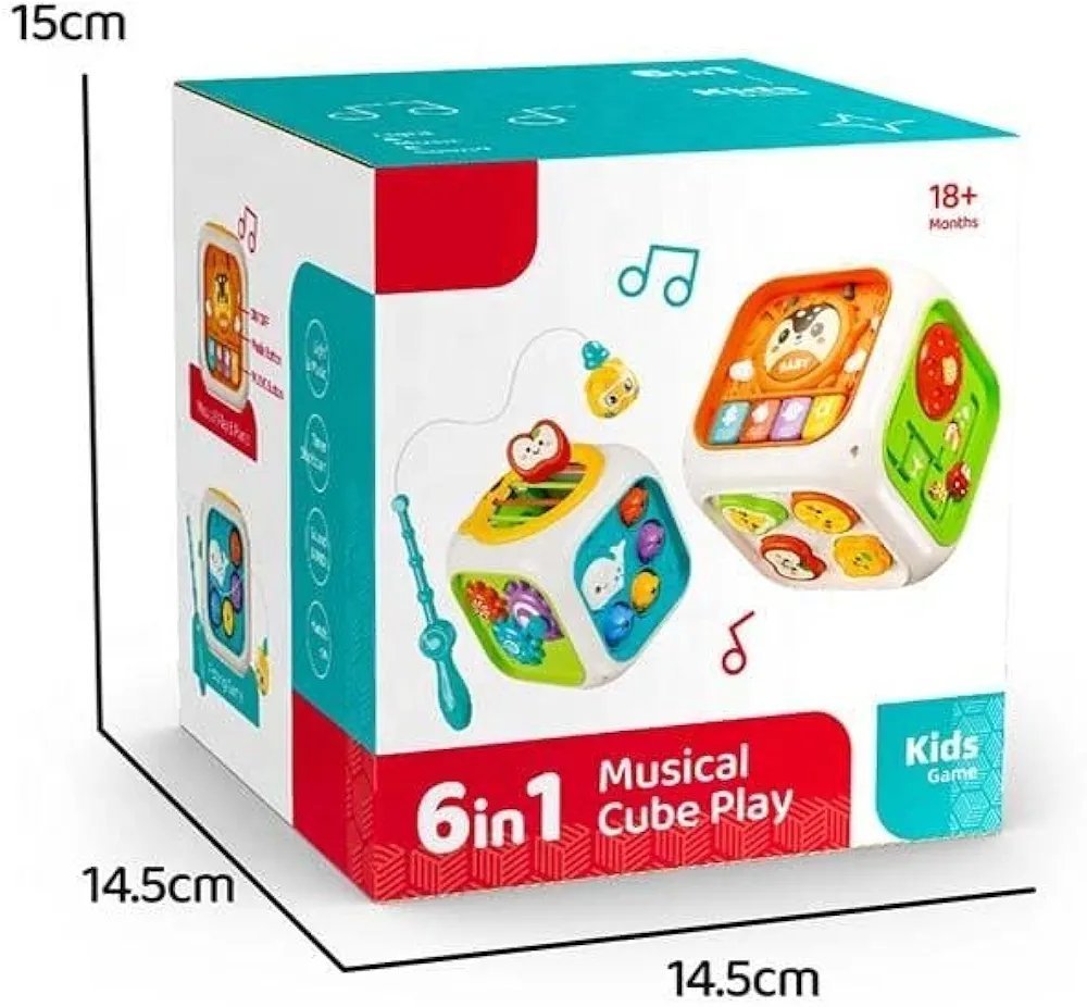 Musical Cube Play 6in1