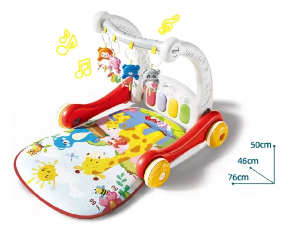 Baby Gym With Walker 2in1