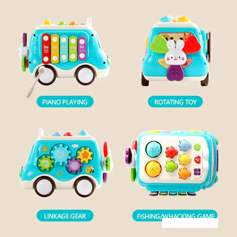 Kids Activity &amp; Learners Car 6in1