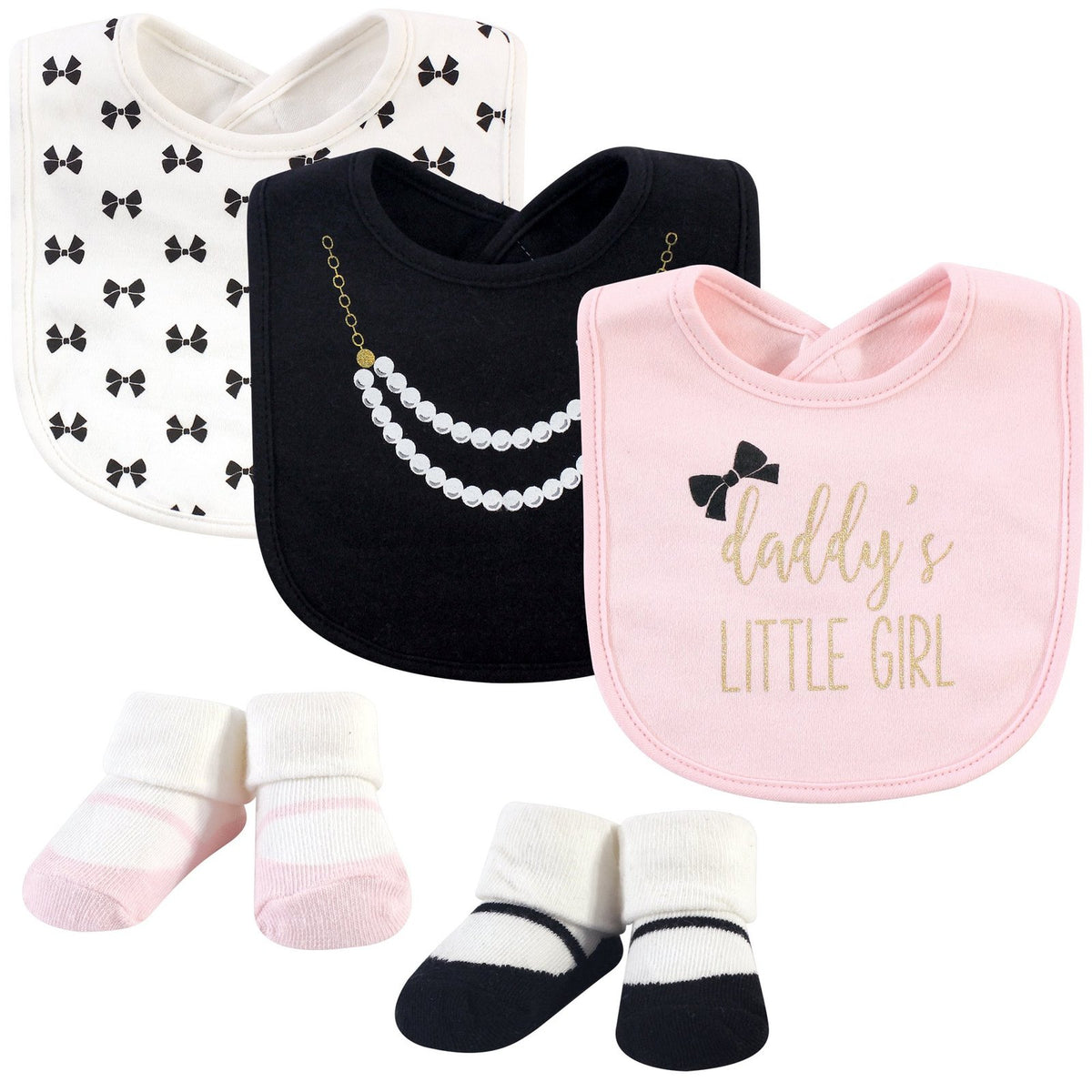 Cotton Bibs With Socks