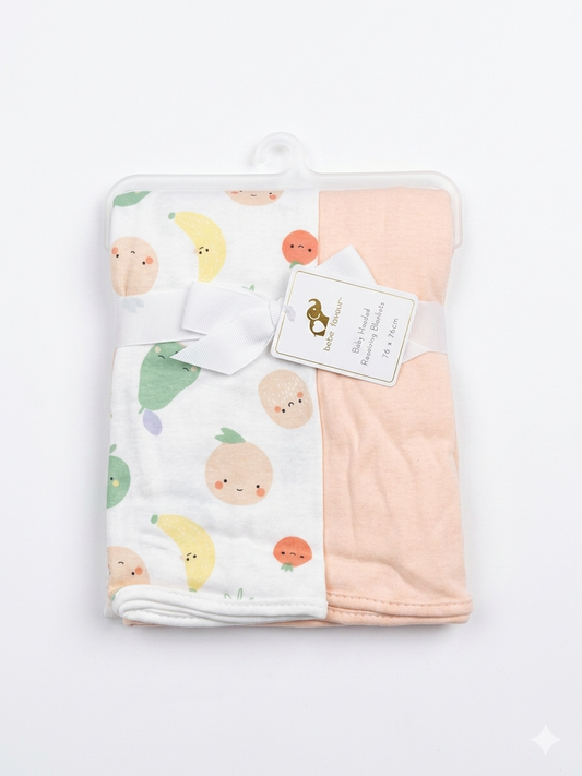 Hudson Baby 2pcs Interlock Blanket