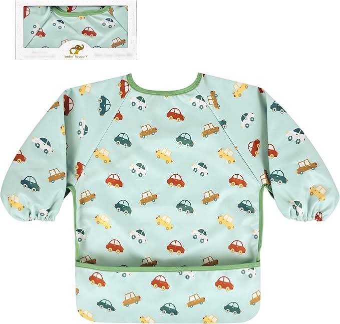 Long-Sleeved Baby Bib