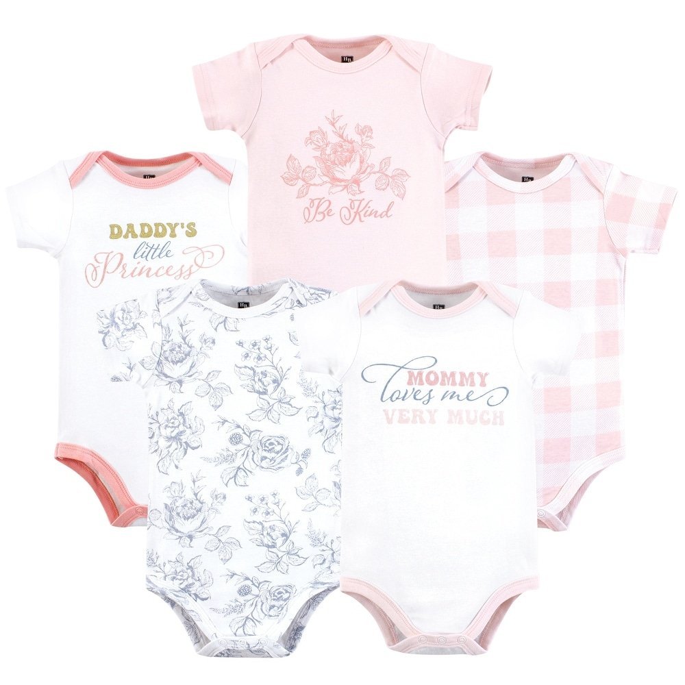 Cotton Baby Bodysuit Set