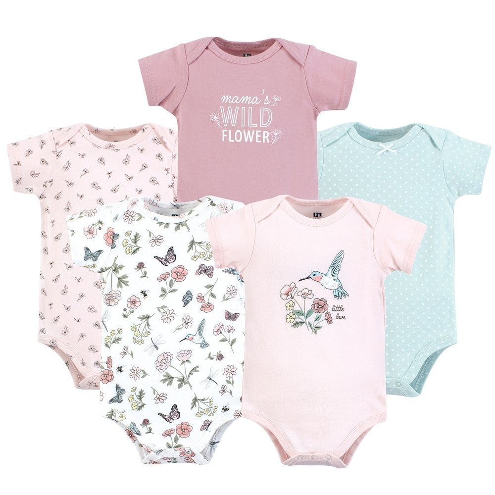 Cotton Baby Bodysuit Set