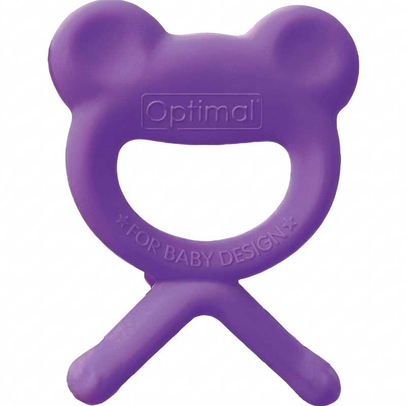 Optimal Rubber Frog Shape Baby Teether