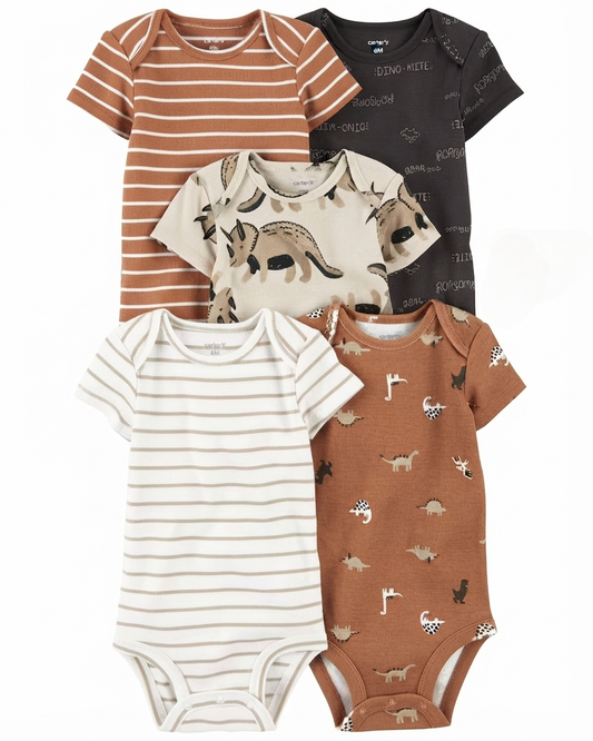 Cotton Baby Bodysuit Set