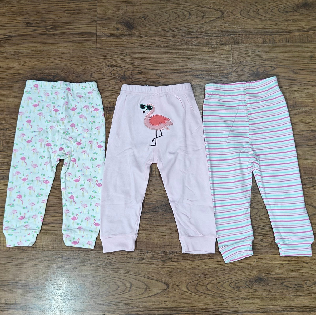 3-Piece Baby Cotton Leggings Set
