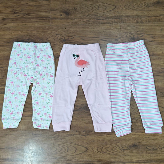 3-Piece Baby Cotton Leggings Set