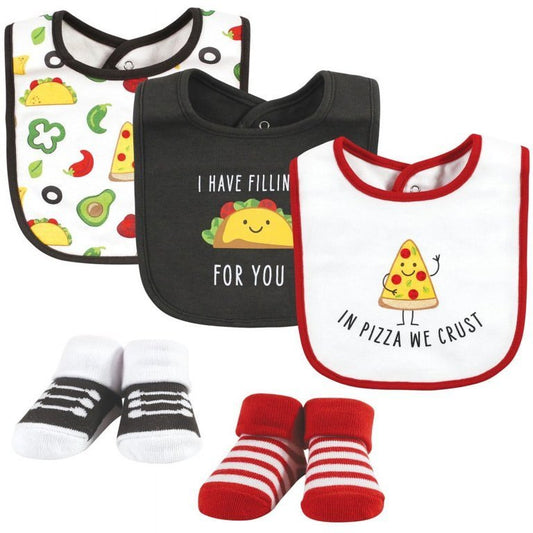 Cotton Bibs With Socks