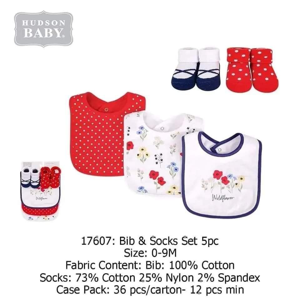 Cotton Bibs With Socks