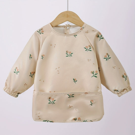 Long-Sleeved Baby Bib