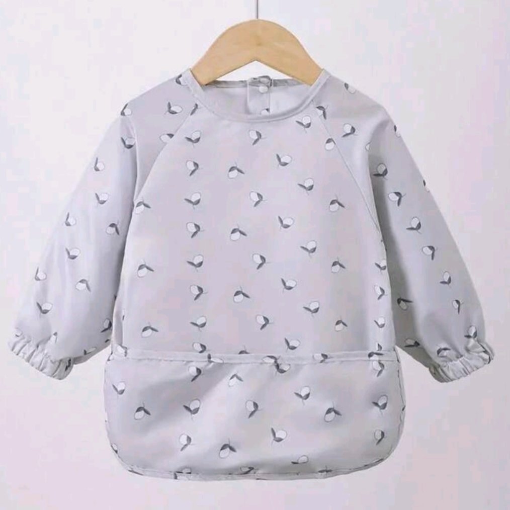 Long-Sleeved Baby Bib