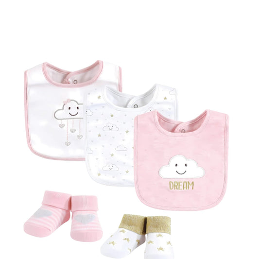 Cotton Bibs With Socks