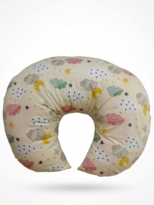Versatile Crescent-Shaped Pillow