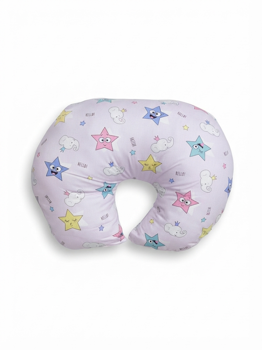 Versatile Crescent-Shaped Pillow