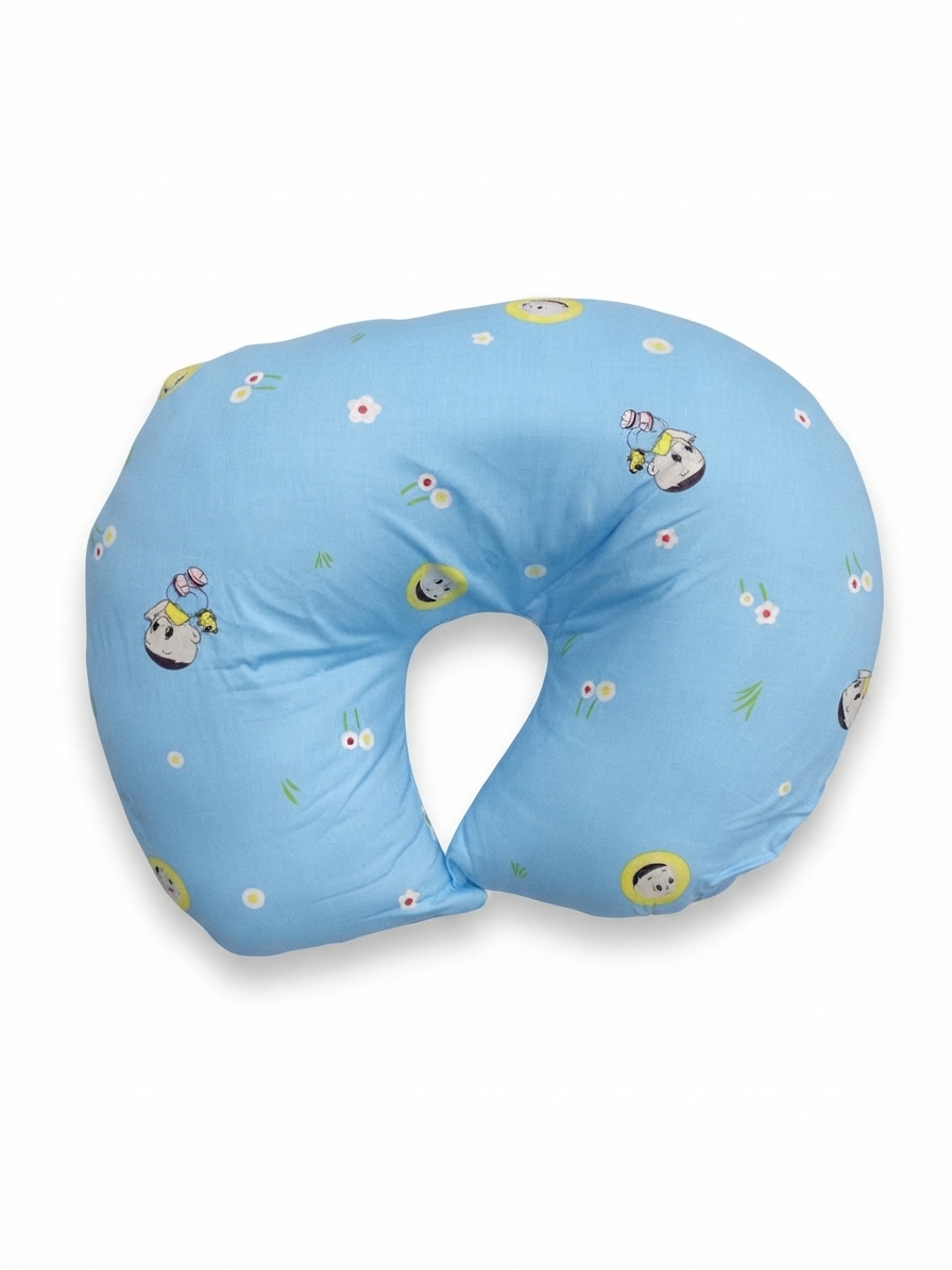 Versatile Crescent-Shaped Pillow