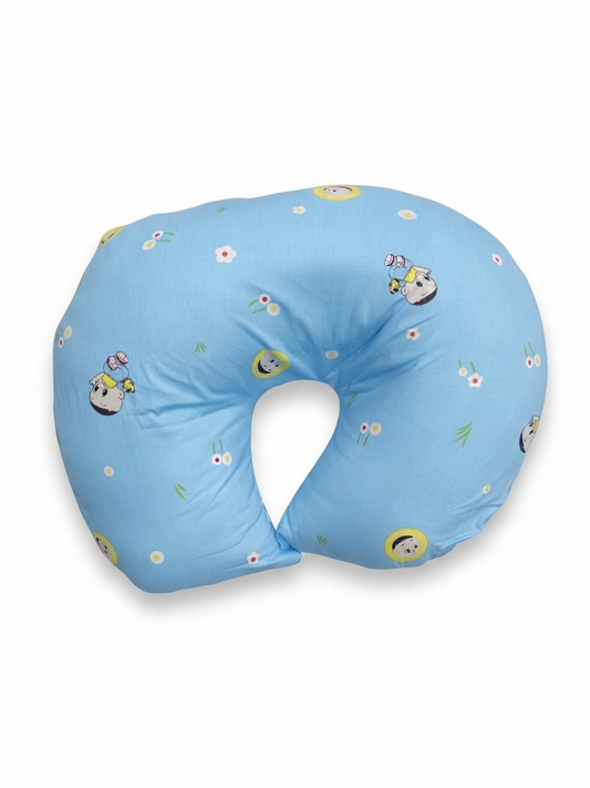 Versatile Crescent-Shaped Pillow