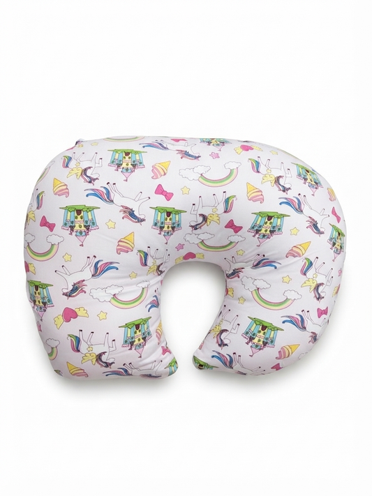 Versatile Crescent-Shaped Pillow