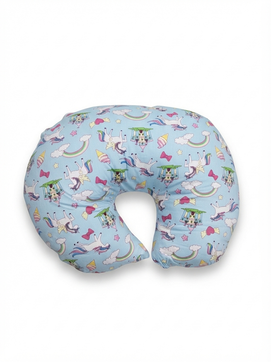 Versatile Crescent-Shaped Pillow